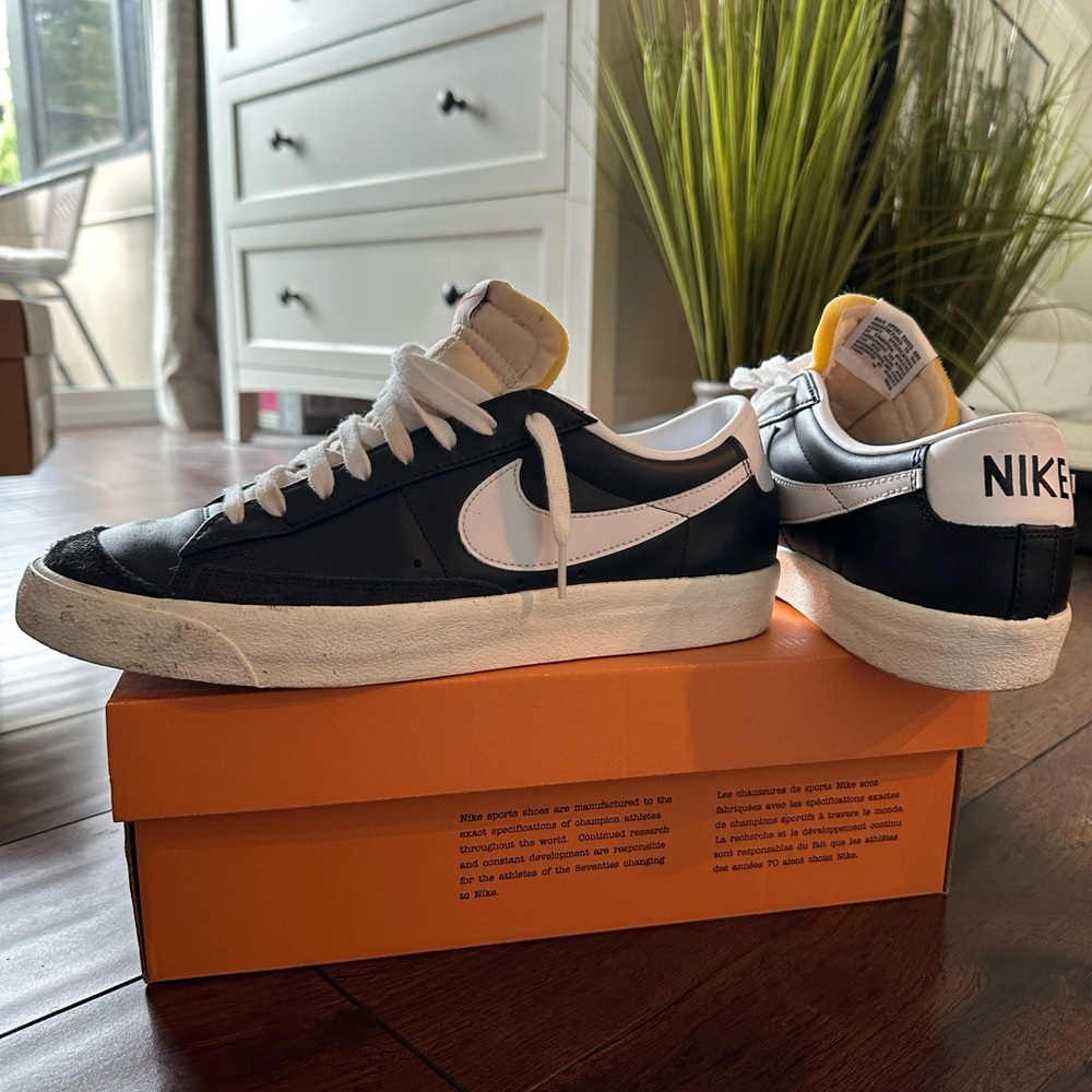 Nike Blazer Low ‘77 Vintage Black Men’s Sneaker